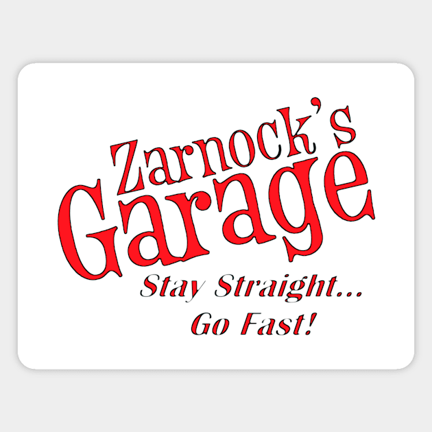 Stay Straight - Go Fast "RED" Magnet by Hot Wheels Tv